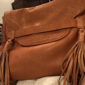 DAY & MOOD SOLEY LARGE CROSSBODY IN SADDLE NWT